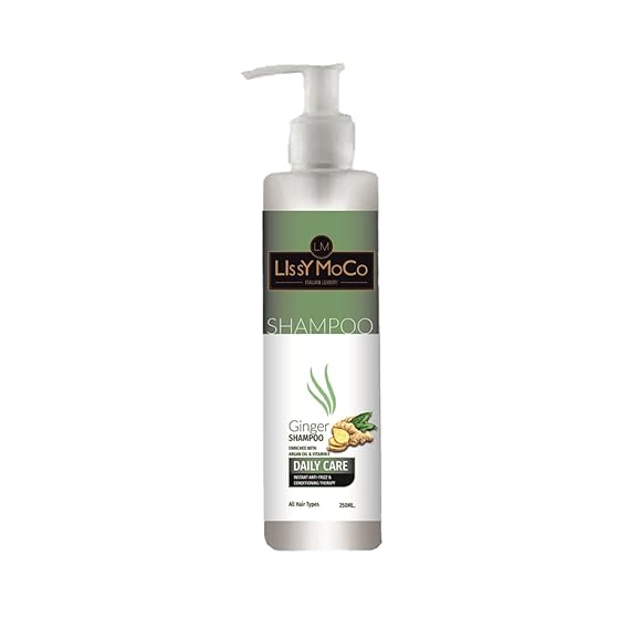 Ginger Shampoo Enriched with Argan Oil and Vitamin E