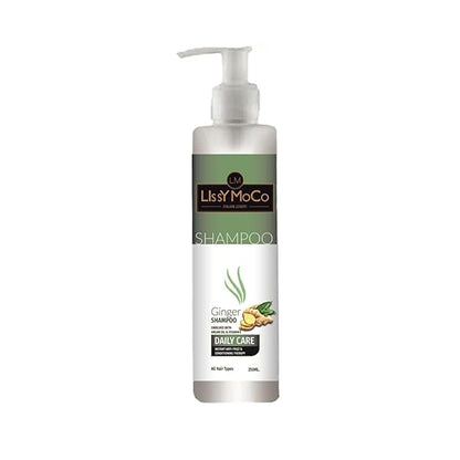 Ginger Shampoo Enriched with Argan Oil and Vitamin E