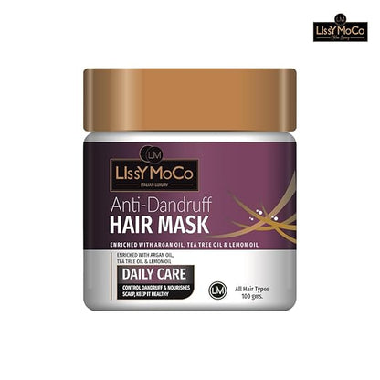 Anti-Dandruff Hair Mask with Tea Tree & Lemon Oil