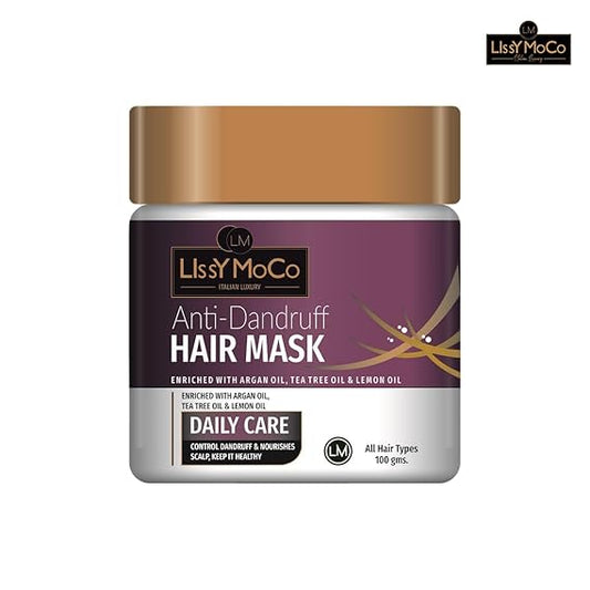 Anti-Dandruff Hair Mask with Tea Tree & Lemon Oil