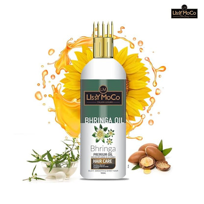 Bhringraj Hair Oil For Lustrous Hair Growth For All Types of Hair (100 ml)