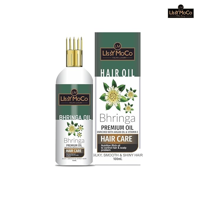 Bhringraj Hair Oil For Lustrous Hair Growth For All Types of Hair (100 ml)