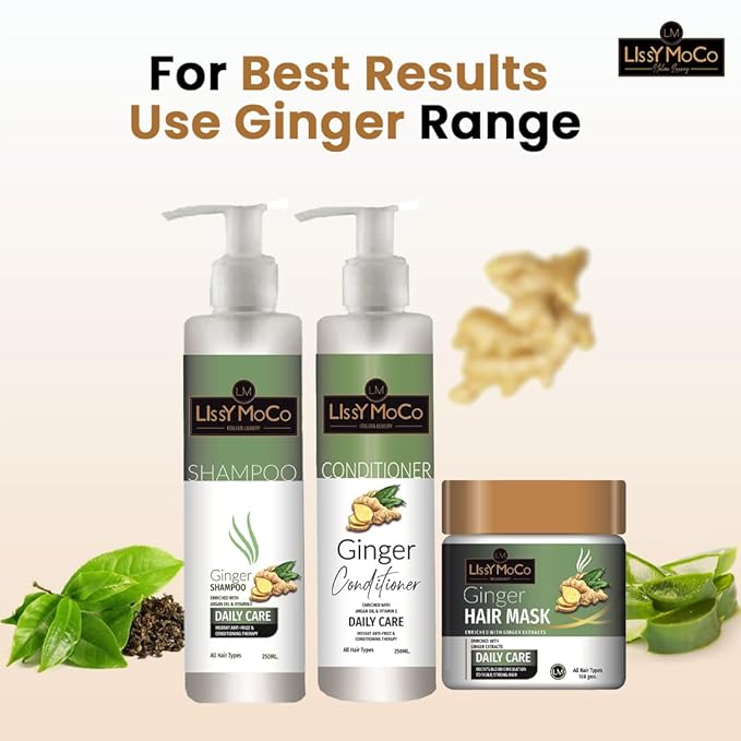 Ginger Hair Mask with Ginger & Green Tea Extract