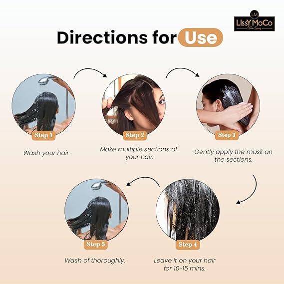 Anti-Dandruff Hair Mask with Tea Tree & Lemon Oil