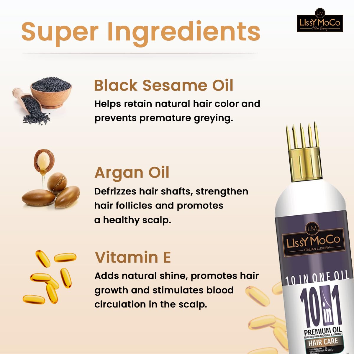 10 in 1 Hail Oil For Deeply Nourishes Scalp (100 ml)