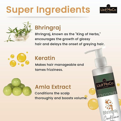 Bhringraj Conditioner with Bhringraj and Amla Extracts