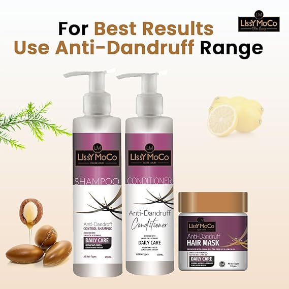 Anti-Dandruff Hair Mask with Tea Tree & Lemon Oil
