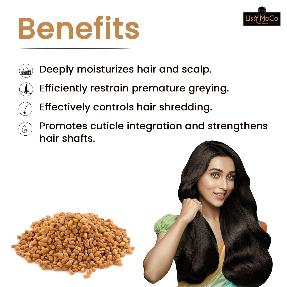Methi Hair Oil For Boosts Cuticle Integration For All Types of Hair (100 ml)