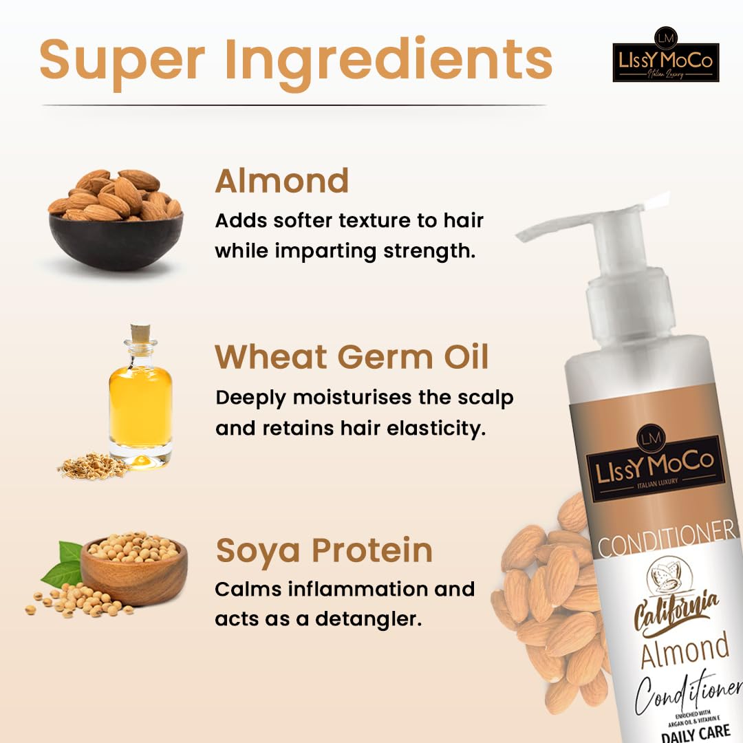 Hair Fall Control Conditioner with Argan Oil and Vitamin E (250 ml)