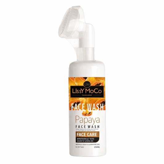 Papaya Foaming Face Wash - Hydrates Skin, Lightens Pigmentation & Removes Suntan (250 ml)